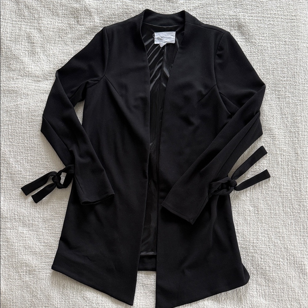 BCBGeneration Size Medium Black Textured Blazer
